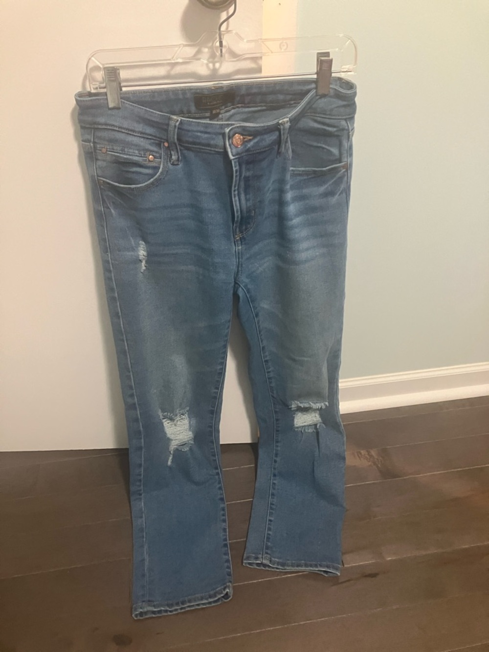 RACHEL Rachel Roy Women's size 30/10 Distressed Blue Jeans Penelope wash